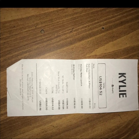 Kylie Cosmetics x Khloe K Liquid Lip Okurrr - Picture 3 of 3